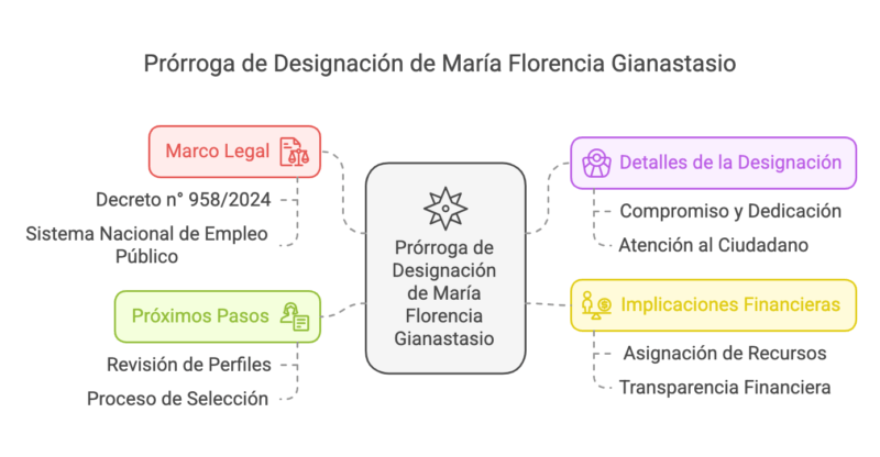 Prórroga de Designación de María Florencia Gianastasio en la Dirección Nacional de Migraciones 2 Prórroga de Designación de María Florencia Gianastasio en la Dirección Nacional de Migraciones